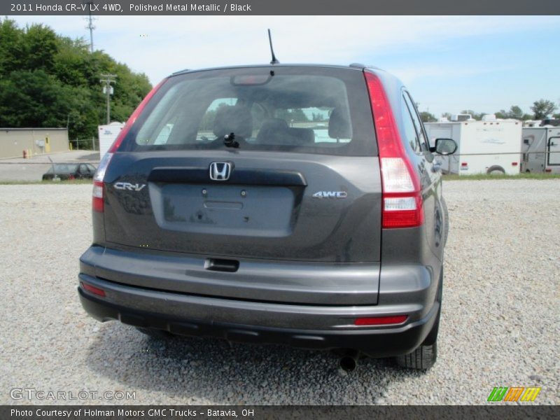 Polished Metal Metallic / Black 2011 Honda CR-V LX 4WD