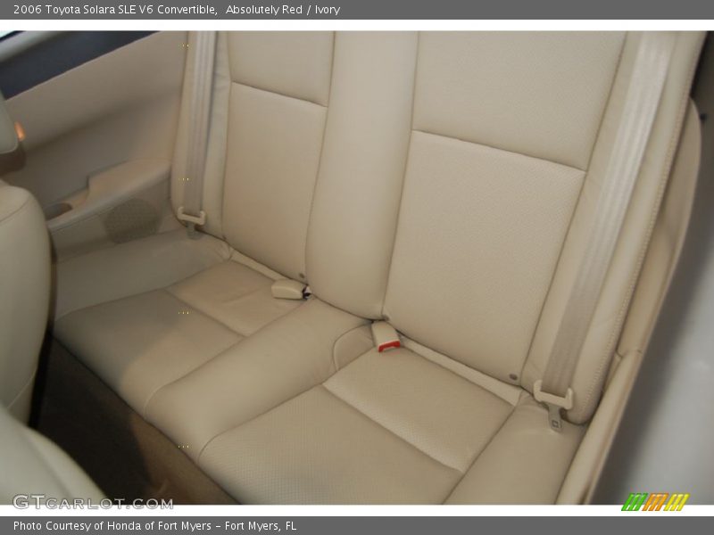 Absolutely Red / Ivory 2006 Toyota Solara SLE V6 Convertible