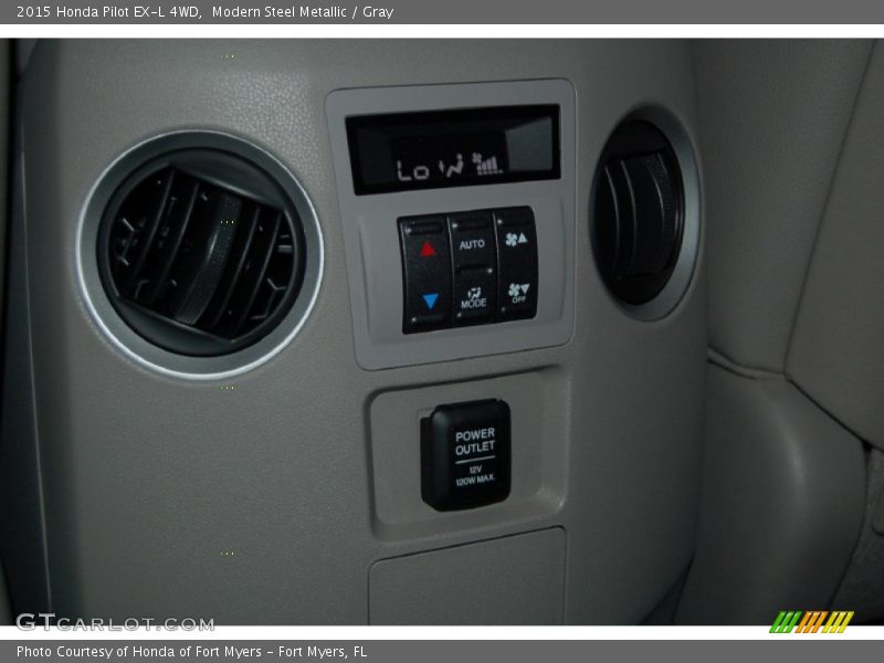 Modern Steel Metallic / Gray 2015 Honda Pilot EX-L 4WD