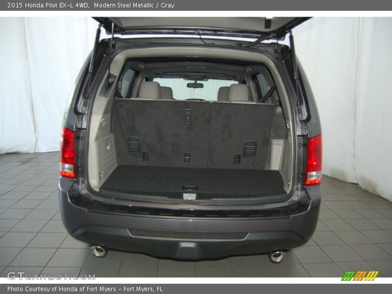 Modern Steel Metallic / Gray 2015 Honda Pilot EX-L 4WD