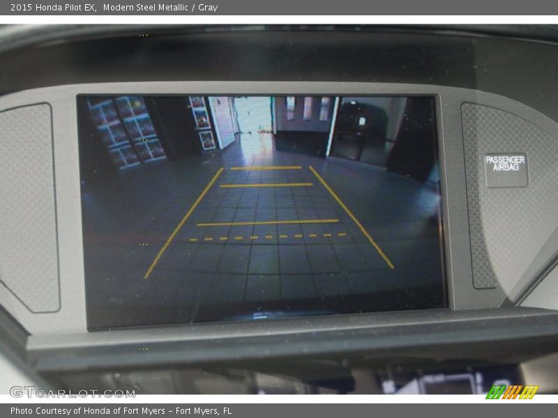 Modern Steel Metallic / Gray 2015 Honda Pilot EX