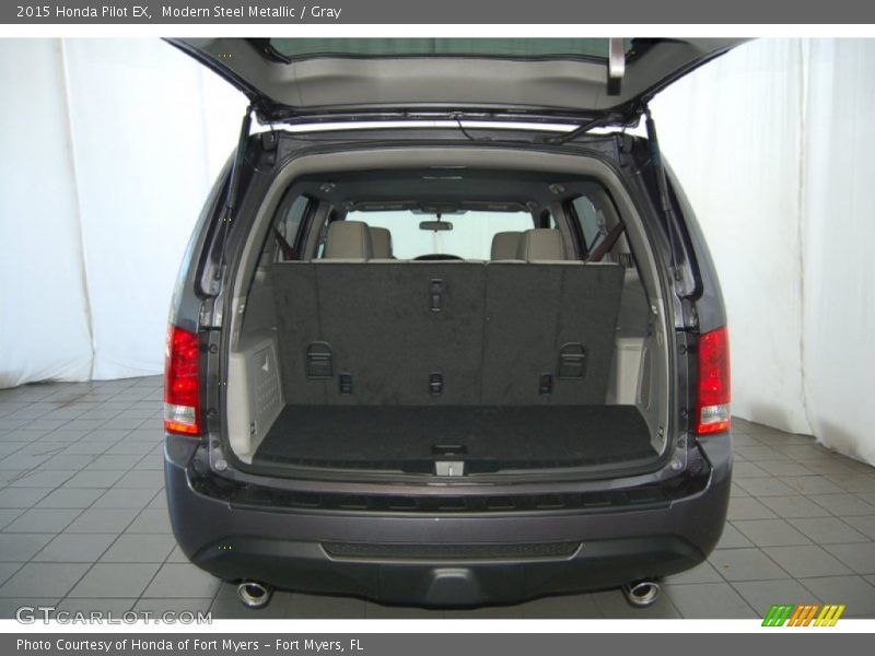 Modern Steel Metallic / Gray 2015 Honda Pilot EX