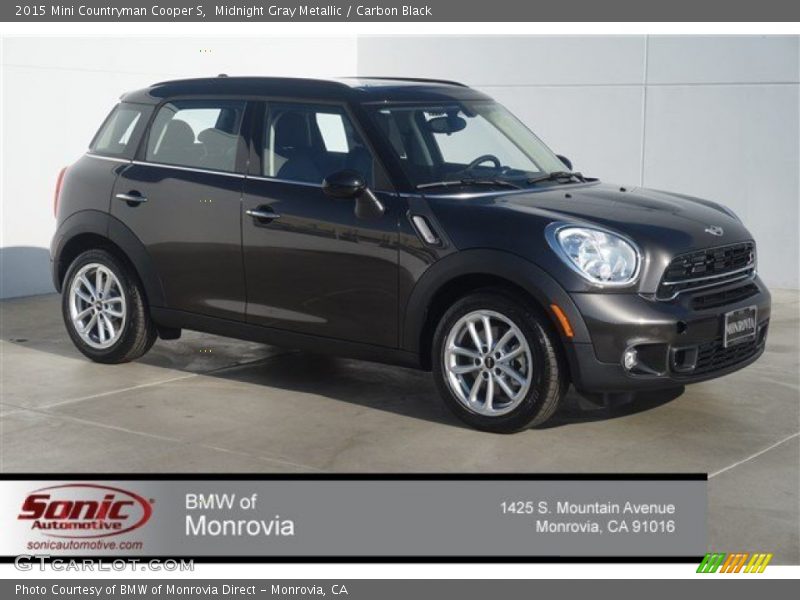 Midnight Gray Metallic / Carbon Black 2015 Mini Countryman Cooper S