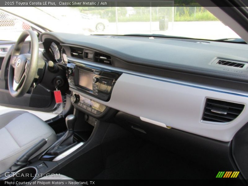Classic Silver Metallic / Ash 2015 Toyota Corolla LE Plus