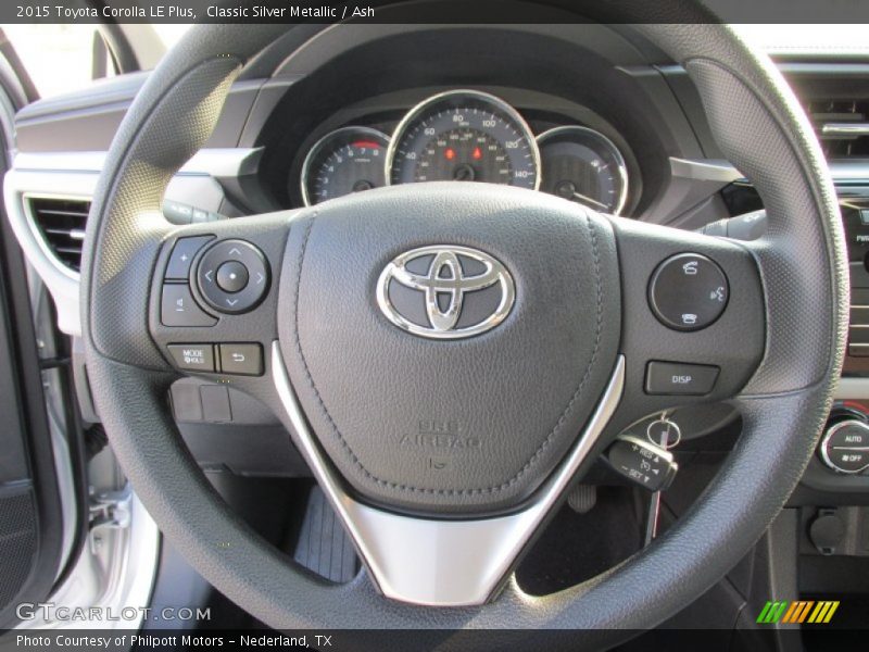  2015 Corolla LE Plus Steering Wheel