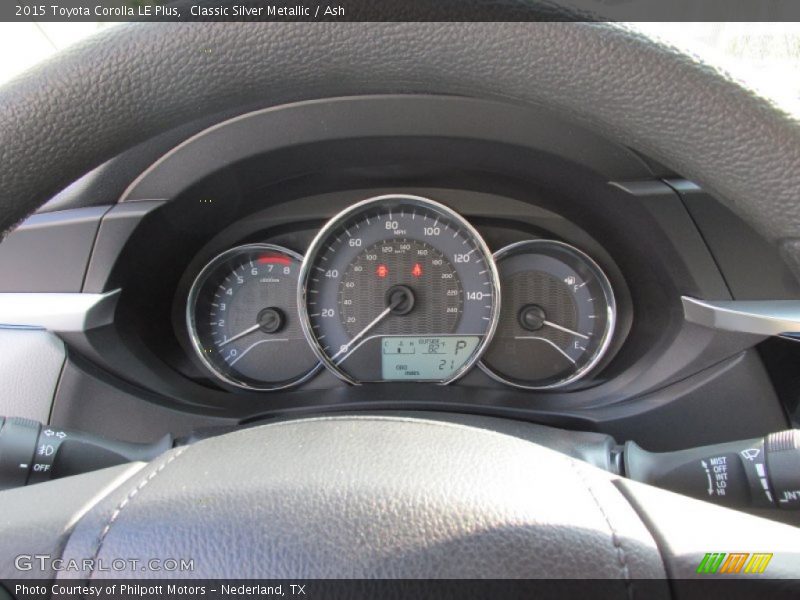  2015 Corolla LE Plus LE Plus Gauges