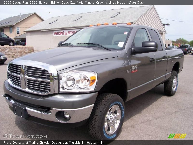 Mineral Gray Metallic / Medium Slate Gray 2009 Dodge Ram 2500 Big Horn Edition Quad Cab 4x4