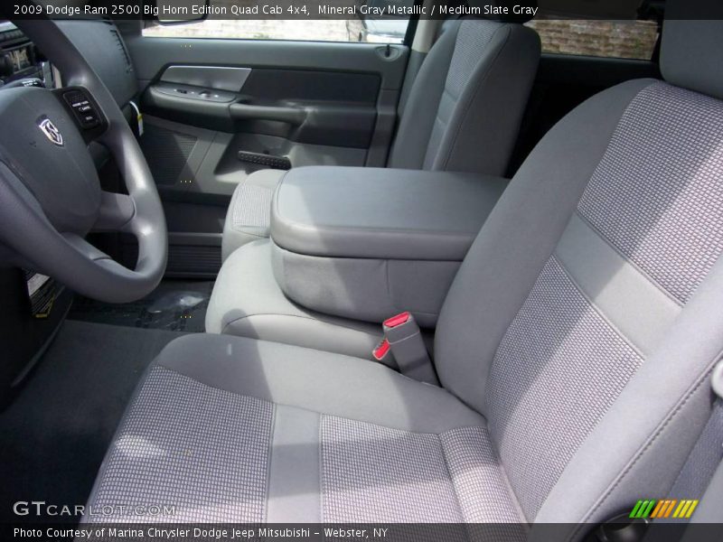 Mineral Gray Metallic / Medium Slate Gray 2009 Dodge Ram 2500 Big Horn Edition Quad Cab 4x4