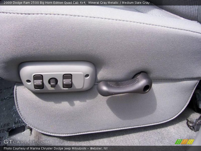 Mineral Gray Metallic / Medium Slate Gray 2009 Dodge Ram 2500 Big Horn Edition Quad Cab 4x4