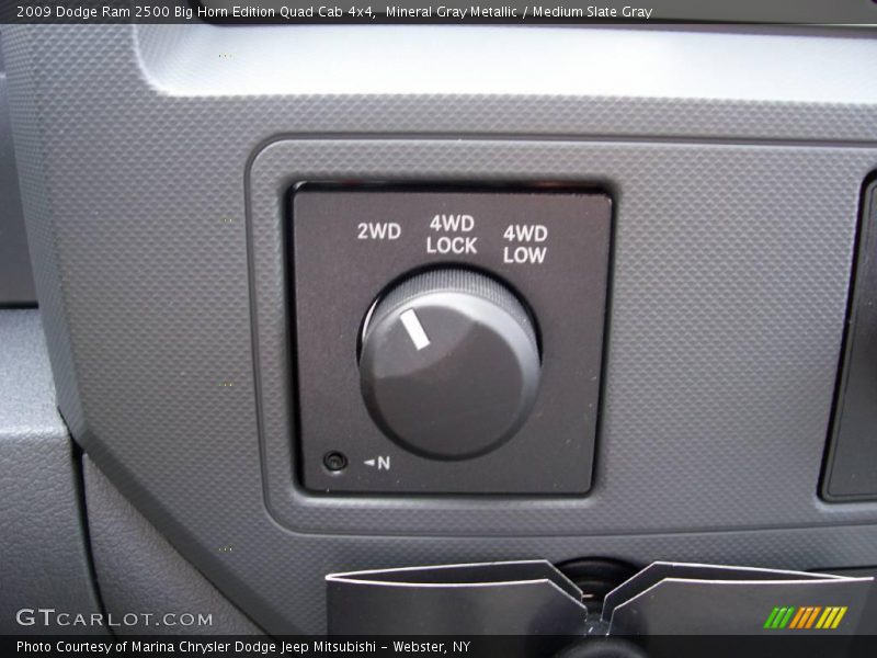 Mineral Gray Metallic / Medium Slate Gray 2009 Dodge Ram 2500 Big Horn Edition Quad Cab 4x4