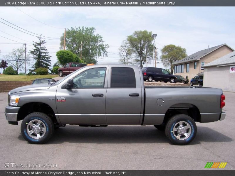 Mineral Gray Metallic / Medium Slate Gray 2009 Dodge Ram 2500 Big Horn Edition Quad Cab 4x4