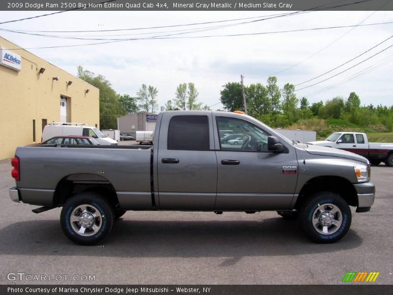 Mineral Gray Metallic / Medium Slate Gray 2009 Dodge Ram 2500 Big Horn Edition Quad Cab 4x4