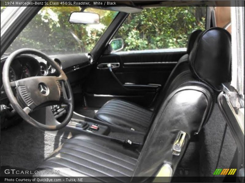  1974 SL Class 450 SL Roadster Black Interior