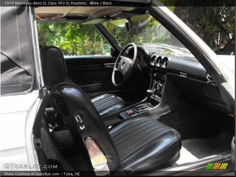 Front Seat of 1974 SL Class 450 SL Roadster