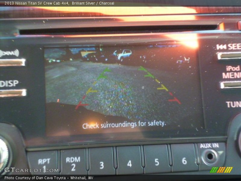 Brilliant Silver / Charcoal 2013 Nissan Titan SV Crew Cab 4x4