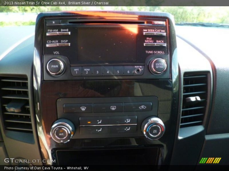 Brilliant Silver / Charcoal 2013 Nissan Titan SV Crew Cab 4x4