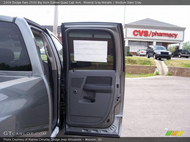 Mineral Gray Metallic / Medium Slate Gray 2009 Dodge Ram 2500 Big Horn Edition Quad Cab 4x4