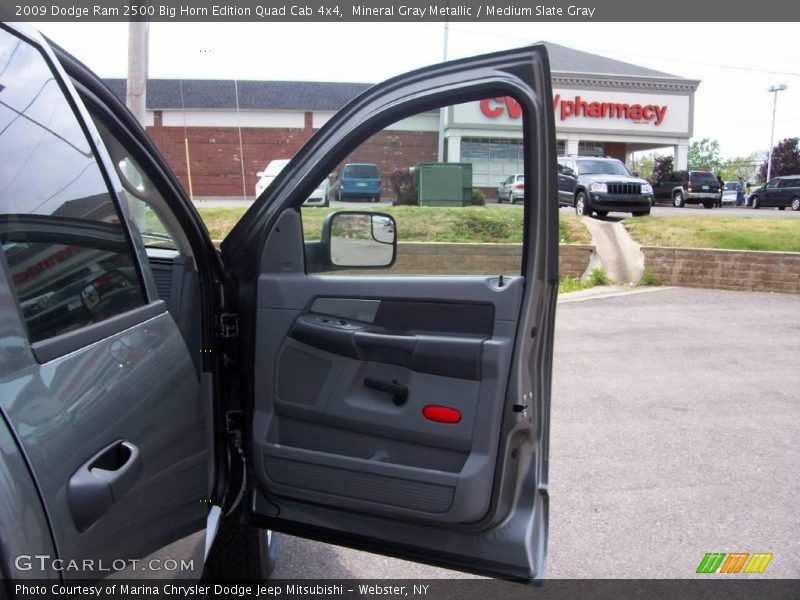 Mineral Gray Metallic / Medium Slate Gray 2009 Dodge Ram 2500 Big Horn Edition Quad Cab 4x4