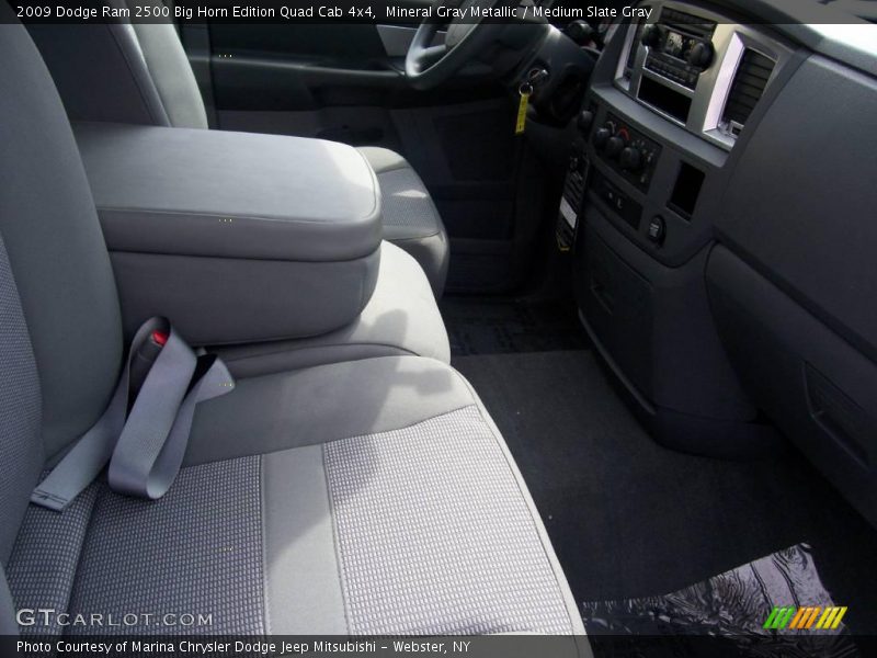 Mineral Gray Metallic / Medium Slate Gray 2009 Dodge Ram 2500 Big Horn Edition Quad Cab 4x4