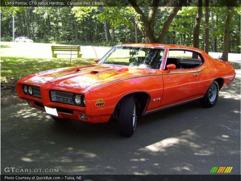 Front 3/4 View of 1969 GTO Judge Hardtop