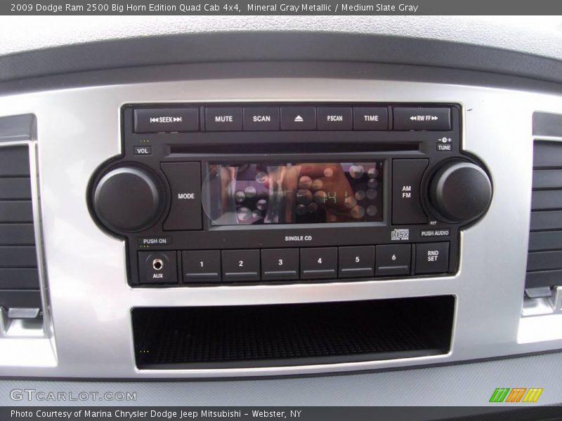 Mineral Gray Metallic / Medium Slate Gray 2009 Dodge Ram 2500 Big Horn Edition Quad Cab 4x4