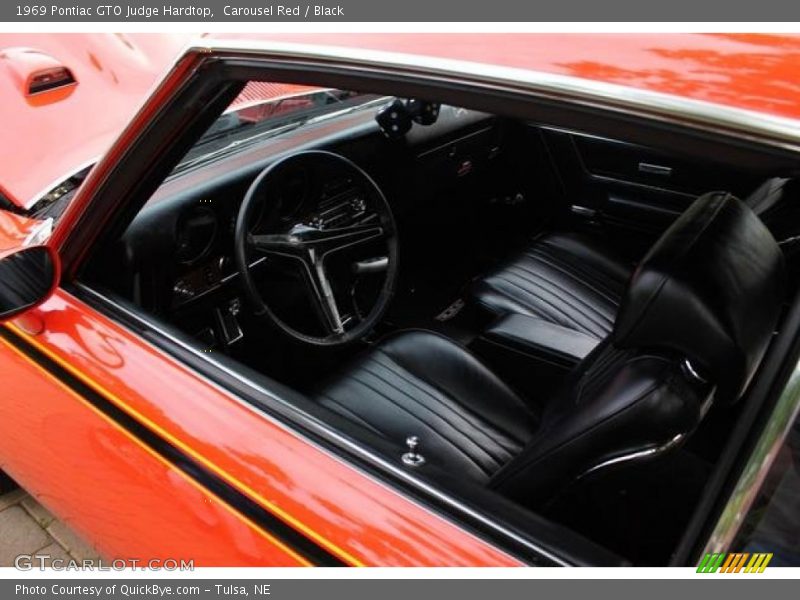 Carousel Red / Black 1969 Pontiac GTO Judge Hardtop