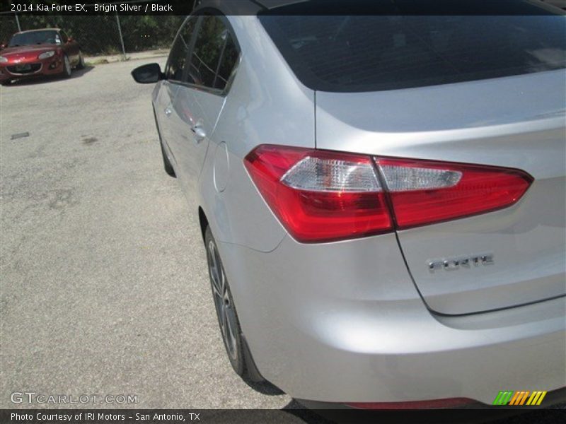 Bright Silver / Black 2014 Kia Forte EX