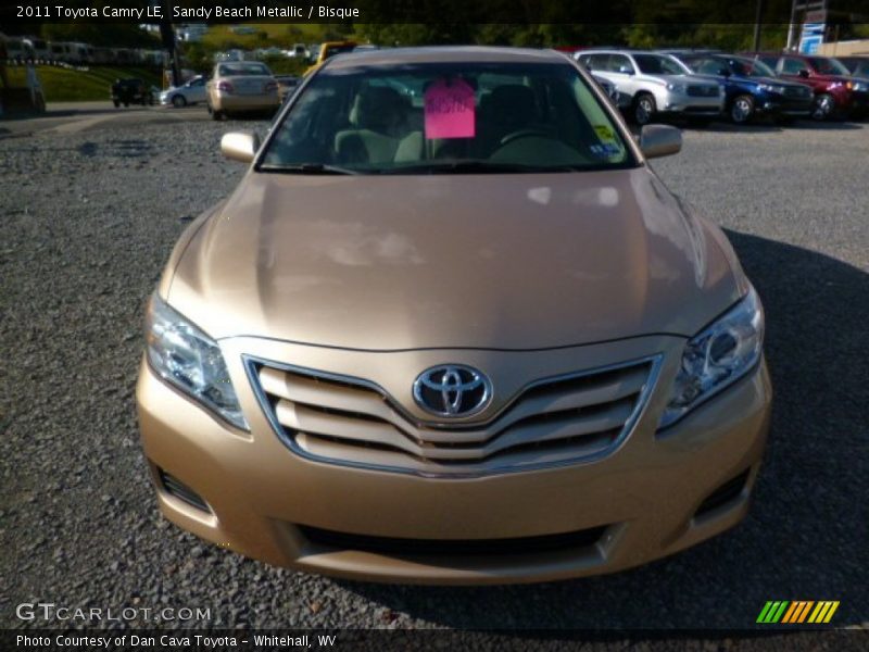Sandy Beach Metallic / Bisque 2011 Toyota Camry LE