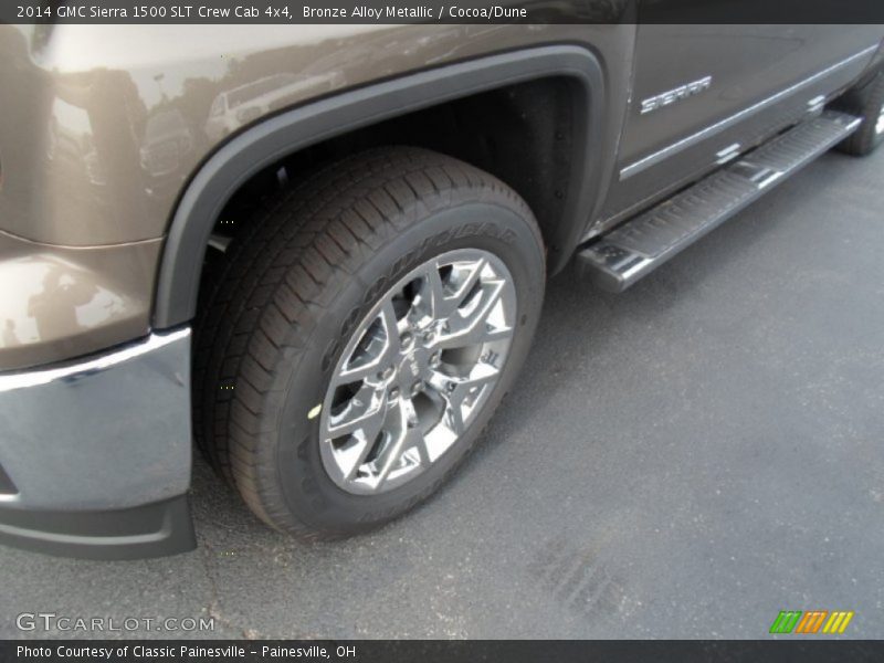 Bronze Alloy Metallic / Cocoa/Dune 2014 GMC Sierra 1500 SLT Crew Cab 4x4