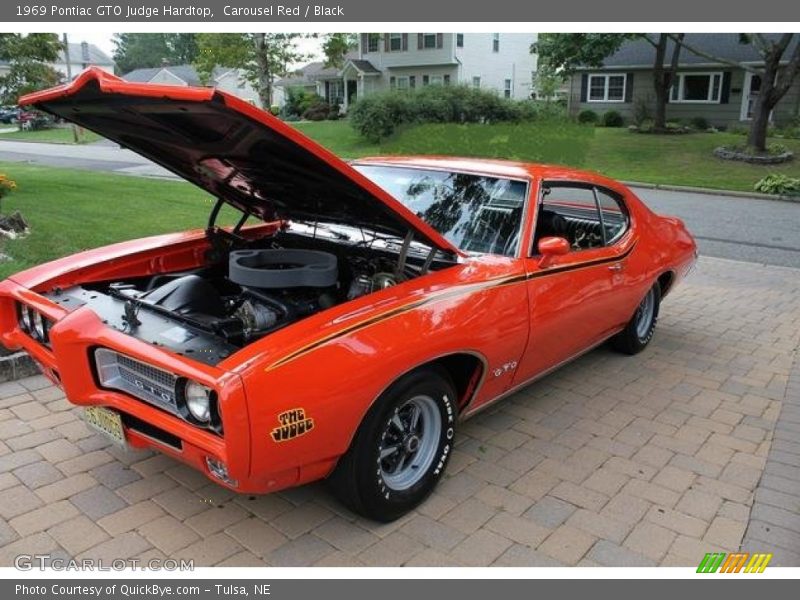  1969 GTO Judge Hardtop Carousel Red
