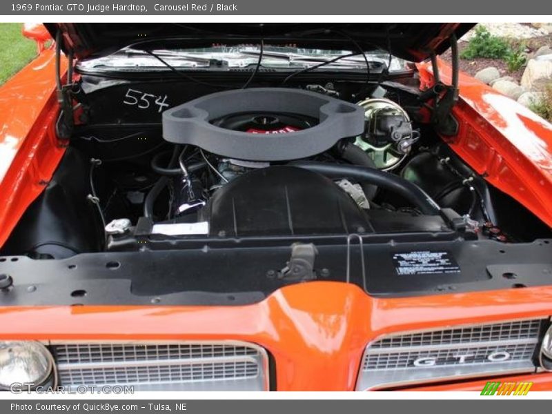  1969 GTO Judge Hardtop Engine - 400 cid OHV 16-Valve V8