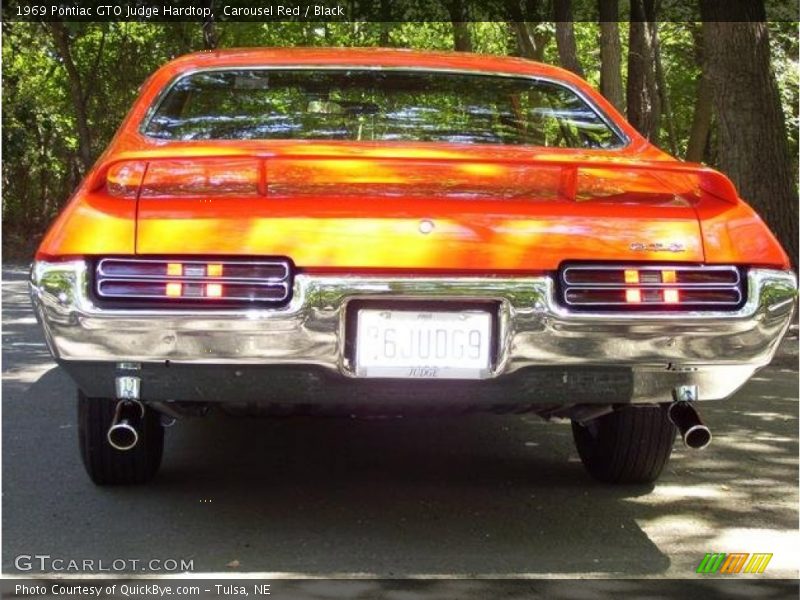 Carousel Red / Black 1969 Pontiac GTO Judge Hardtop