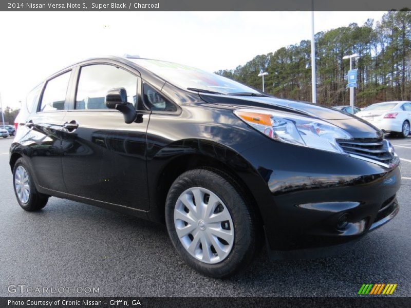 Super Black / Charcoal 2014 Nissan Versa Note S