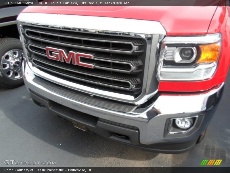 Fire Red / Jet Black/Dark Ash 2015 GMC Sierra 2500HD Double Cab 4x4