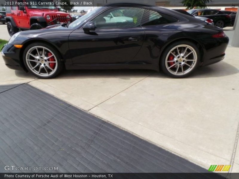 Black / Black 2013 Porsche 911 Carrera S Coupe