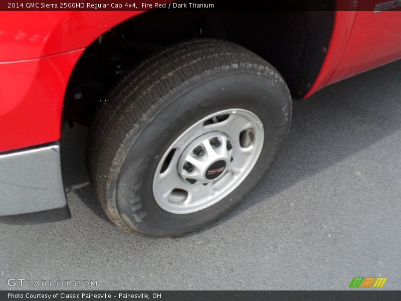 Fire Red / Dark Titanium 2014 GMC Sierra 2500HD Regular Cab 4x4