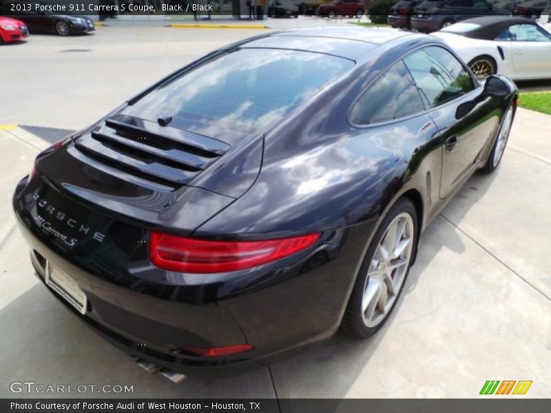 Black / Black 2013 Porsche 911 Carrera S Coupe