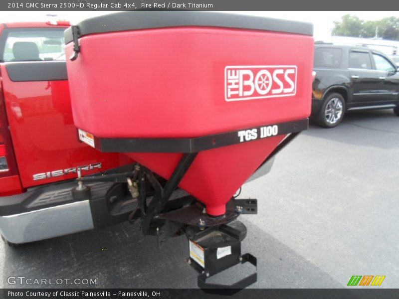 Fire Red / Dark Titanium 2014 GMC Sierra 2500HD Regular Cab 4x4