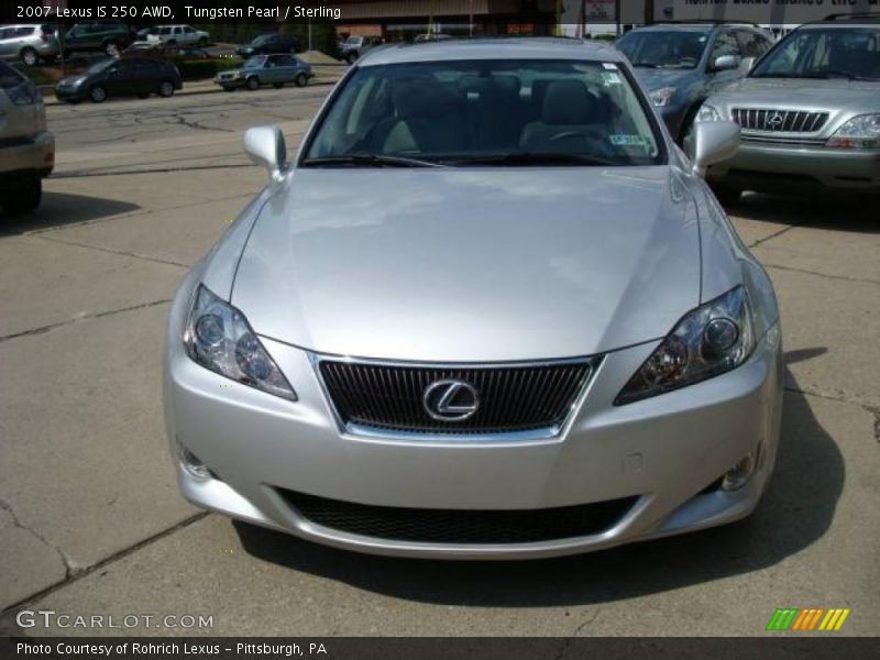 Tungsten Pearl / Sterling 2007 Lexus IS 250 AWD