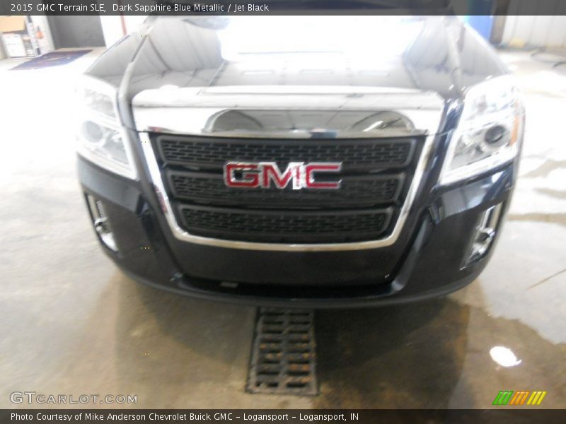 Dark Sapphire Blue Metallic / Jet Black 2015 GMC Terrain SLE
