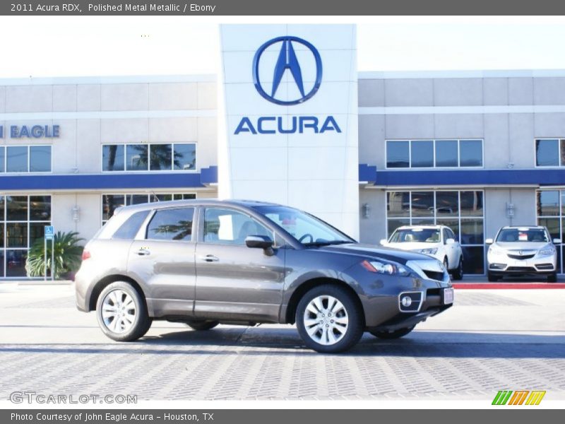 Polished Metal Metallic / Ebony 2011 Acura RDX