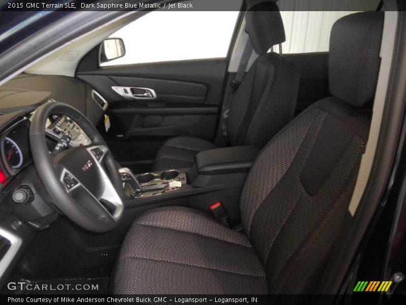 Dark Sapphire Blue Metallic / Jet Black 2015 GMC Terrain SLE