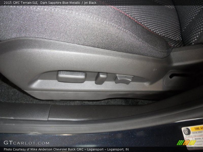 Dark Sapphire Blue Metallic / Jet Black 2015 GMC Terrain SLE