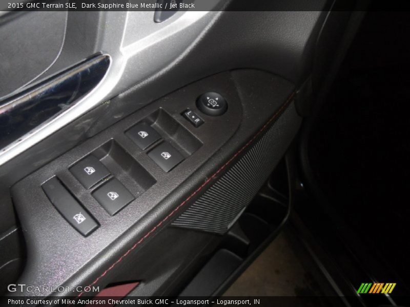 Dark Sapphire Blue Metallic / Jet Black 2015 GMC Terrain SLE