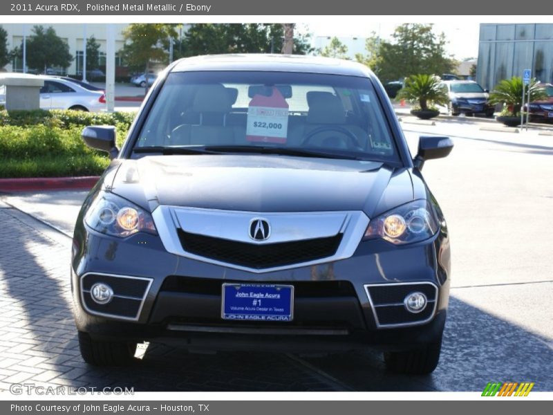 Polished Metal Metallic / Ebony 2011 Acura RDX