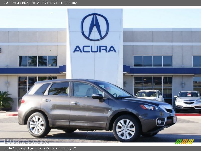 Polished Metal Metallic / Ebony 2011 Acura RDX
