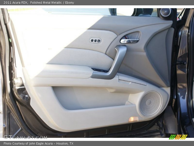 Polished Metal Metallic / Ebony 2011 Acura RDX