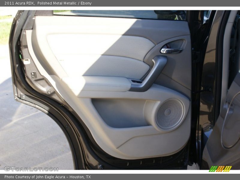 Polished Metal Metallic / Ebony 2011 Acura RDX