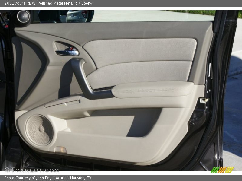 Polished Metal Metallic / Ebony 2011 Acura RDX