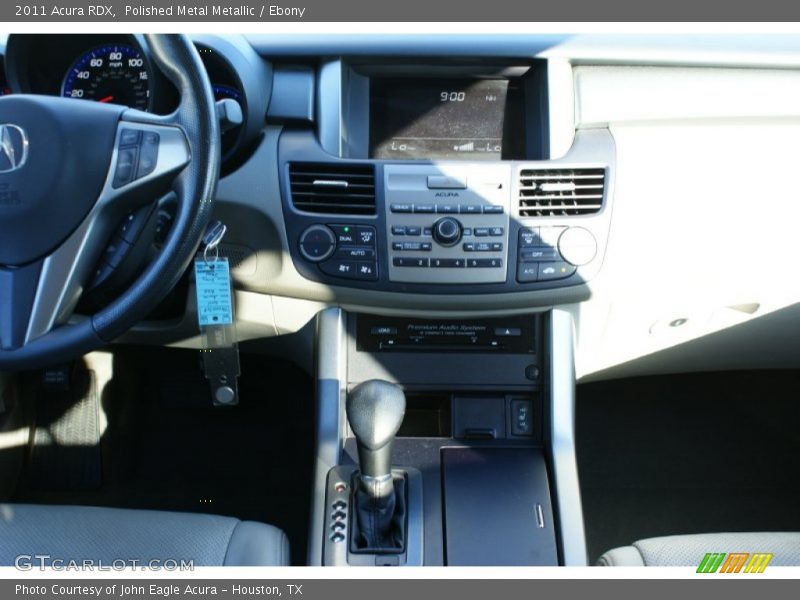 Polished Metal Metallic / Ebony 2011 Acura RDX